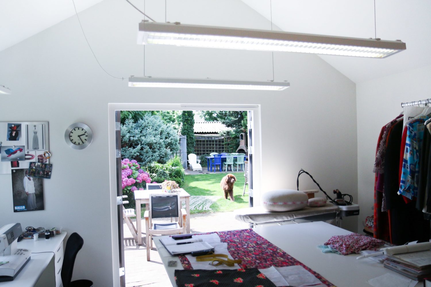 Atelier in bijgebouw