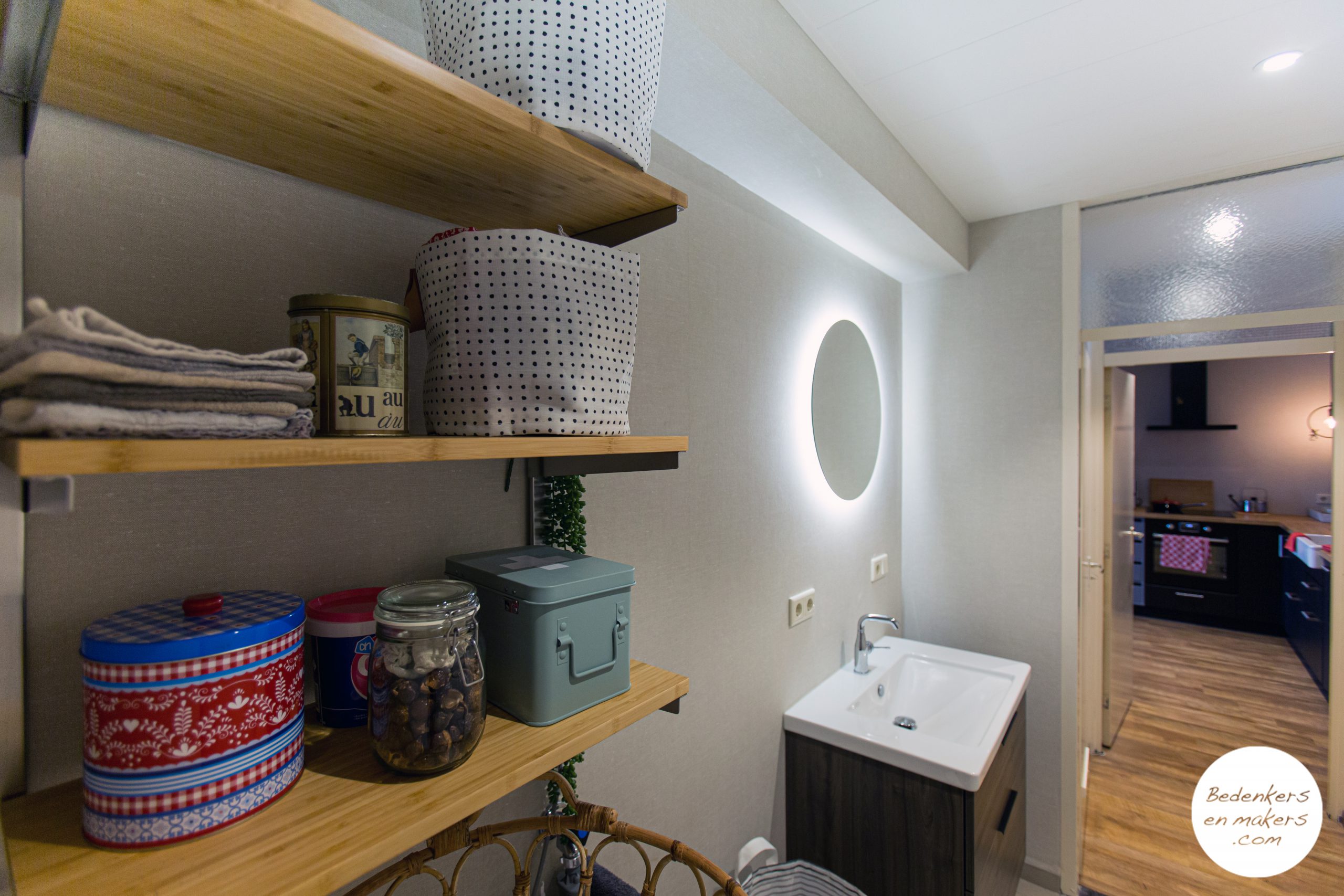 Verbouwing keuken en badkamer in een appartement