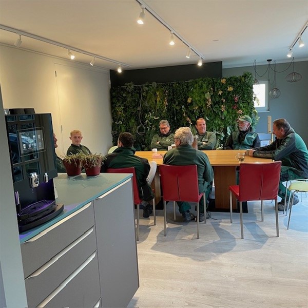 Kantine weer in gebruik