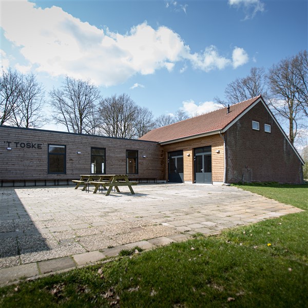 Een gemoderniseerde gemeenschapsaccomodatie
