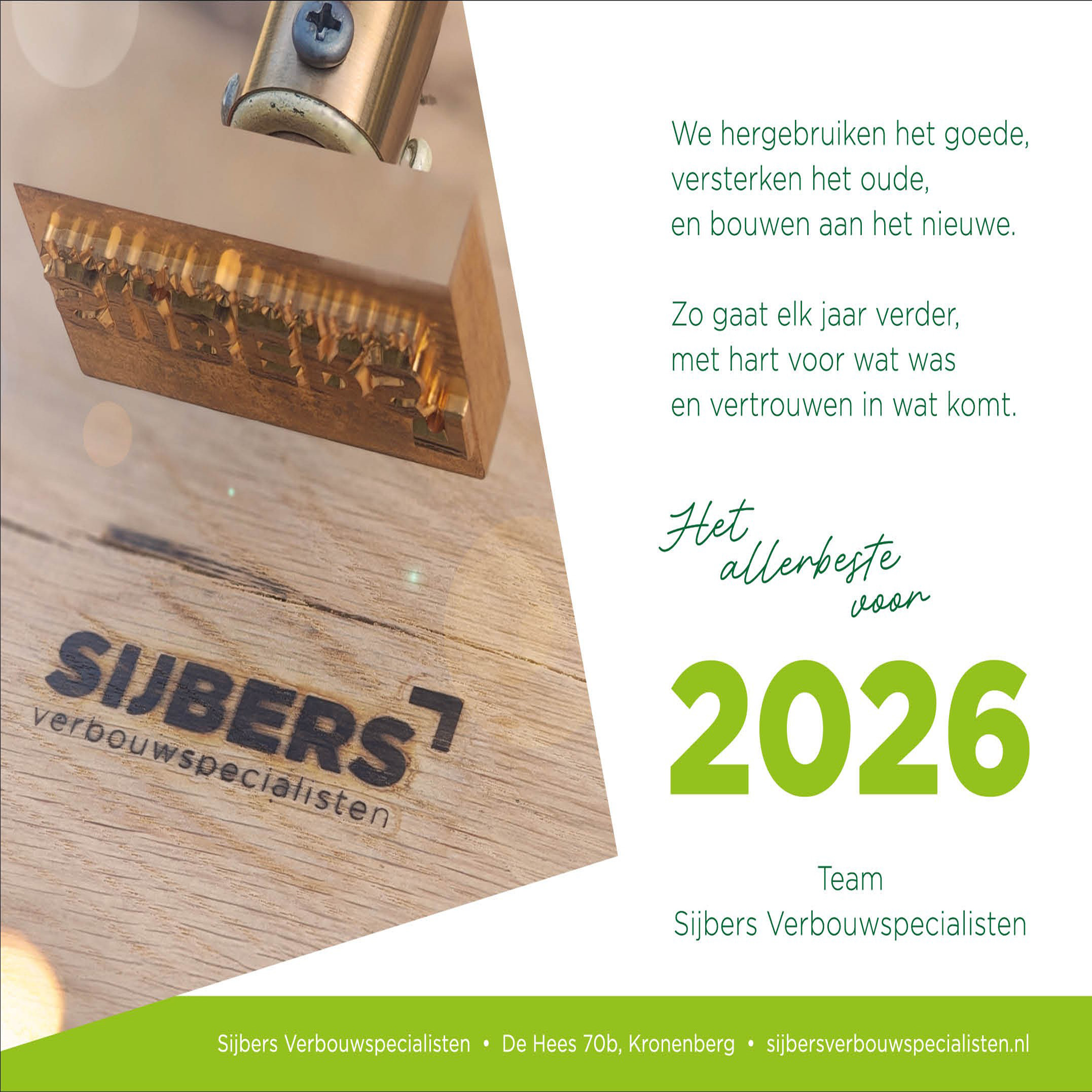 Een nieuw leven voor resthout